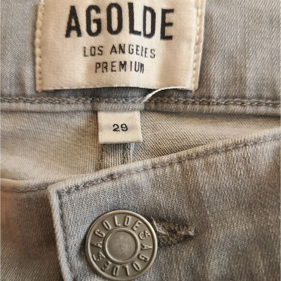 AGOLDE high waisted skinny jeans size 29 - Picture 4 of 8